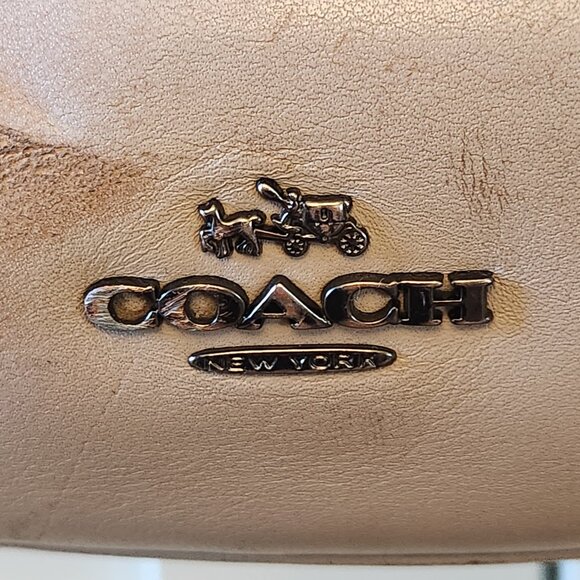 Coach Nomad Hobo in Grey Birch Taupe Willow with Tea Rose Details - Picture 12 of 14